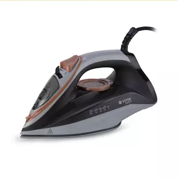 Утюг Vitek VT-8331 2.4 кВт, длина шнура 1.8 м, серый (VT-8331)