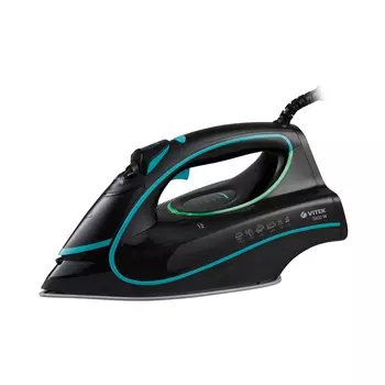 Утюг Vitek VT-8359 2.6 кВт, длина шнура 1.8 м, черный (VT-8359)