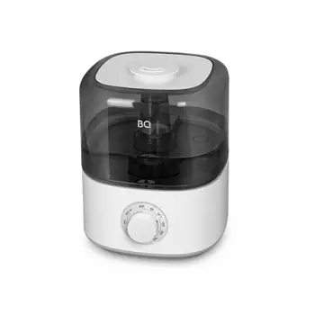 Увлажнитель воздуха BQ HDR2000 ультразвуковой 2.5л., до 20 м, 260 мл/ч, ароматизация, белый/черный