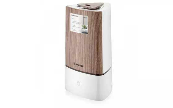 Увлажнитель воздуха BRAYER BR4914 ультразвуковой 3л., до 20 м, 200 мл/ч, ароматизация, белый/коричневый (BR4914)