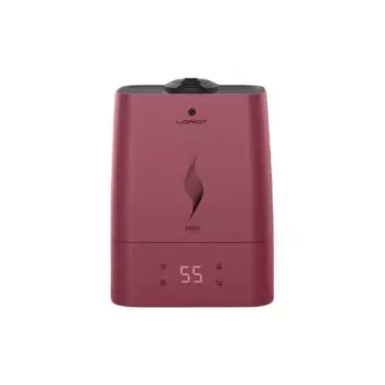 Увлажнитель воздуха Loriot LHS-C530E ультразвуковой 5.3л., до 35 м, 300 мл/ч, бордовый (LHS-C530E)