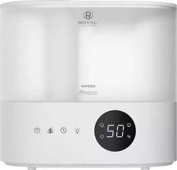 Увлажнитель воздуха Royal Clima RUH-IM300/3.5E-WT ультразвуковой 3.5л., до 30 м, 300 мл/ч, белый (RUH-IM300/3.5E-WT)