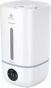 Увлажнитель воздуха Royal Clima RUH-PV350/5.0E-WT ультразвуковой 5л., до 35 м, 350 мл/ч, белый (RUH-PV350/5.0E-WT)