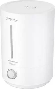 Увлажнитель воздуха Royal Clima SANREMO ALTO ультразвуковой 4л., до 30 м, 300 мл/ч, белый (RUH-SA300/4.0M-WT)