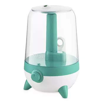 Увлажнитель воздуха ультразвуковой 3,5, до 20м², ароматизация, белый/бирюзовый, Kitfort KT 2828-3 (KT-2828-3)