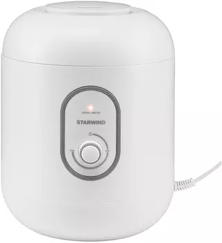 Увлажнитель воздуха StarWind ультразвуковой 3л., до 20 м, 250 мл/ч, белый (SHC2310)