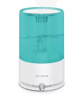 Увлажнитель воздуха Polaris PUH 7605 TF ультразвуковой 4.5л., до 45 м, 350 мл/ч, бирюзовый (PUH 7605 TF)