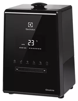 Увлажнитель воздуха ультразвуковой 5.3л., до 30м², 500 мл/ч, ароматизация / ионизация, белый,черный, Electrolux EHU-3615D