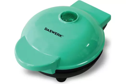 Вафельница Daswerk WM-3 350 Вт, бирюза (455650)