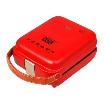 Вафельница GFgril GFW-030 600 Вт, красный