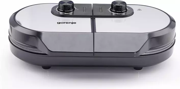 Вафельница Gorenje WM1400SB 1.4 кВт, серый/черный (743943)