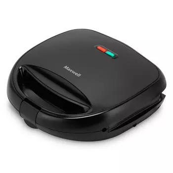 Вафельница Maxwell MW-1561 800 Вт, черный (MW-1561)