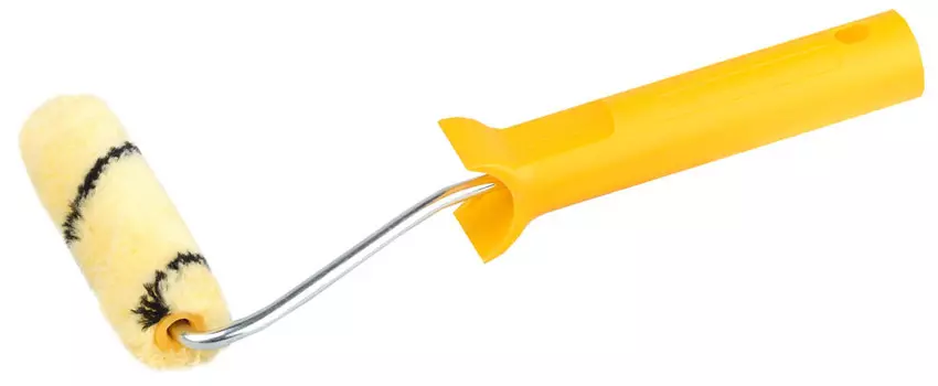 Валик малярный с ручкой Stayer "MASTER" DUALON, 11 смx1.5 см, бюгель 6 мм (03-05812-11)