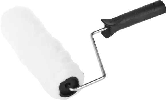 Валик малярный с ручкой Зубр РАДУГА, 24 смx4 см, бюгель 6 мм (0305-25_z01)