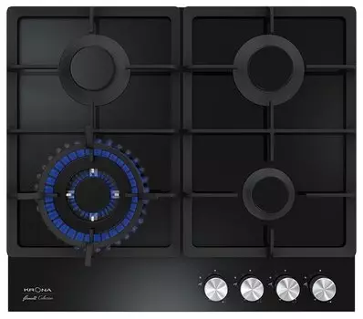 Варочная панель Газовая Krona ALMA 60 черный (00026352)