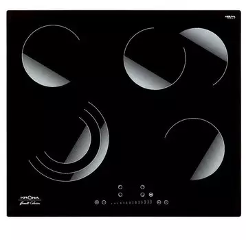Варочная панель Электрическая Krona BRILLARE 60 черный (00026357)