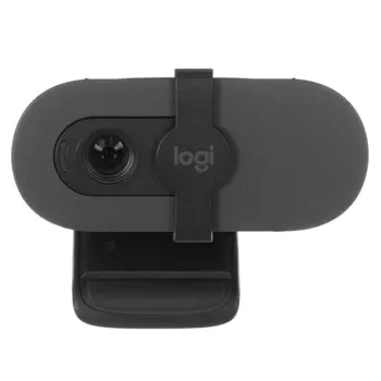 Веб-камера Logitech Brio 90, 2 MP, 1920x1080, встроенный микрофон, USB 2.0, черный (960-001581)