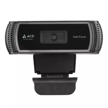 Веб-камера ACD Vision UC700, 2 MP, 1920x1080, встроенный микрофон, USB 2.0, черный (ACD-DS-UC700)
