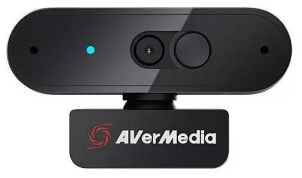 Вебкамера AverMedia PW310P, 2MP, 1920x1080, встроенный микрофон, USB 2.0, черный (40AAPW310AVS)