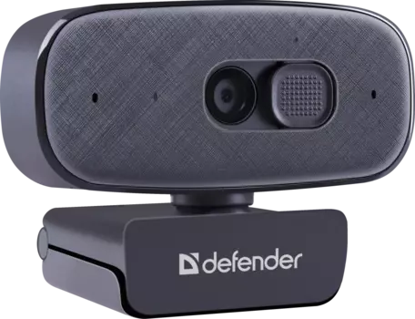 Веб-камера Defender 2695 G-lens, 3.9 MP, 2592x1520, встроенный микрофон, USB 2.0, черный (63195)