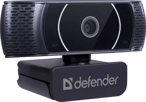 Веб-камера Defender G-lens 2590, 3.7 MP, 2160x1440, встроенный микрофон, USB 2.0, черный (63113)