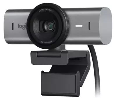 Веб-камера Logitech Brio MX 4К, 8.5 MP, 3840x2160, встроенный микрофон, USB Type-C, графит (960-001559)