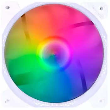 Вентилятор 1STPLAYER F1 F1-WH-3P, 120 мм, 1100rpm, 23.2 дБ, 3-pin, 1шт, FRGB (FP_F1-WH-3P)