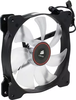 Вентилятор Corsair Air SP140 LED Red, 140мм, 1440rpm, 29.3 дБА, 3-pin, 1шт, красный (CO-9050024-WW)