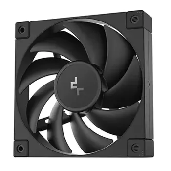 Вентилятор Deepcool FD12, 120 мм, 2050rpm, 27.6 дБ, 4-pin PWM, 1шт, черный (R-FD12-BKNPN1-G)