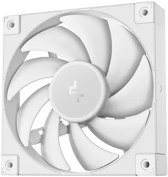 Вентилятор Deepcool FD12 WH, 120 мм, 2050rpm, 27.6 дБ, 4-pin PWM, 1шт, белый