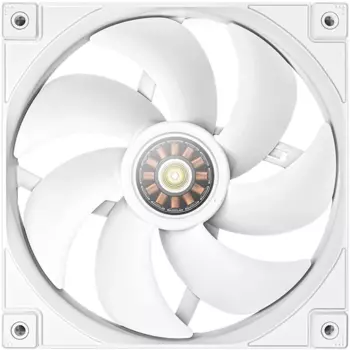 Вентилятор Deepcool FT14 WH, 140 мм, 1650rpm, 25.1 дБ, 4-pin PWM, 1шт, белый, белая подсветка (R-FT14-WHWPN1-G)