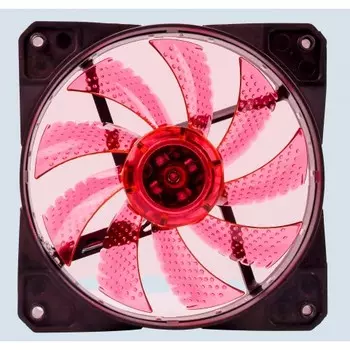 Вентилятор DIGMA DFAN-LED-RED, 120 мм, 1200rpm, 23 дБ, 3-pin+4-pin Molex, 1шт, красная подсветка (DFAN-LED-RED)