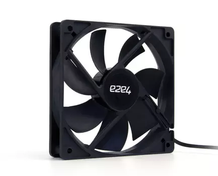 Вентилятор e2e4, 120мм, 1500rpm, 22 дБ, 3pin+Molex, 1шт (OT-F120-3PM-B)