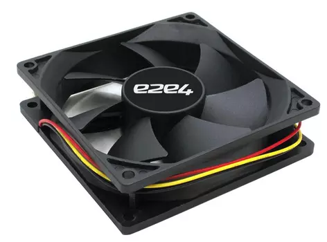 Вентилятор e2e4 FANCASE, 92 мм, 3200rpm, 30 дБ, 3-pin+4-pin Molex, 1шт (OT-FAN-92MM-3PIN-B)