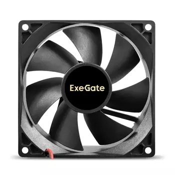 Вентилятор ExeGate 24DC EX09225B2P-24, 92 мм, 2750rpm, 34.4 дБ, 2-pin, 1шт, черный (EX295209RUS)