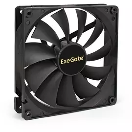 Вентилятор ExeGate EX14025S3P, 140 мм, 1200rpm, 24 дБ, 3-pin, 1шт (EX283396RUS)