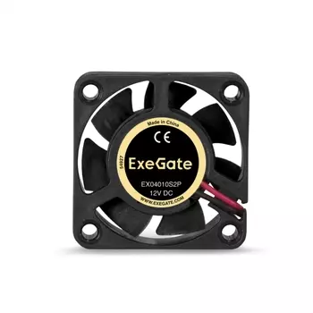 Вентилятор ExeGate ExtraPower EX04010S2P-24, 40 мм, 7500rpm, 35.5 дБ, 2-pin, 1шт, черный (EX295201RUS)