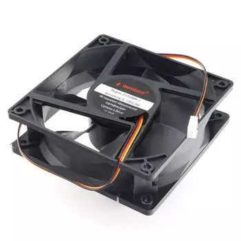 Вентилятор Gembird D12038BM-3, 120 мм, 2500rpm, 38.7 дБ, 3-pin, 1шт (D12038BM-3)