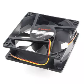 Вентилятор Gembird D12038SM-3, 120 мм, 2500rpm, 38.7 дБ, 3-pin, 1шт (D12038SM-3)