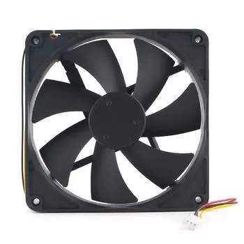 Вентилятор Gembird D14025BM-3, 140 мм, 1800rpm, 27 дБ, 3-pin, 1шт (D14025BM-3)