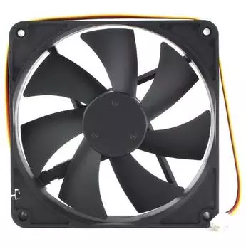 Вентилятор Gembird D14025SM-3, 140мм, 1500rpm, 27 дБ, 3-pin, 1шт (D14025SM-3)