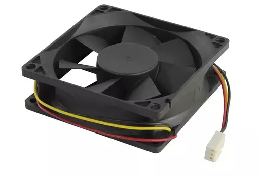 Вентилятор Gembird FANCASE, 80 мм, 2600rpm, 27 дБ, 3-pin, 1шт