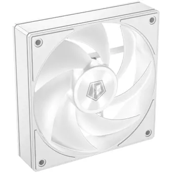 Вентилятор ID-COOLING AF-1230-W, 120 мм, 2000rpm, 31.1 дБ, 4-pin PWM, 1шт, белый (AF-1230-W)