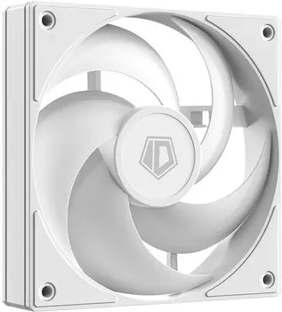 Вентилятор ID-COOLING AS-120-W, 120 мм, 2000rpm, 4-pin PWM, 1шт, белый (IDC_AS-120-W)