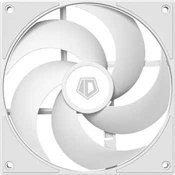 Вентилятор ID-COOLING AS-140-W, 140 мм, 1800rpm, 4-pin PWM, 1шт, белый (IDC_AS-140-W)