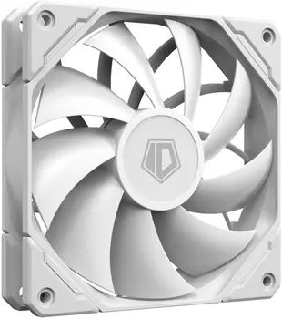 Вентилятор ID-COOLING TF-12025-PRO WHITE, 120 мм, 1800rpm, 35.2 дБ, 4-pin PWM, 1шт, белый