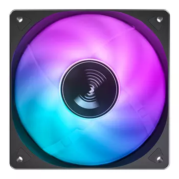 Вентилятор JONSBO SL-120C, 120 мм, 1500rpm, 32 дБ, 3-pin, 1шт, черный, FRGB подсветка (CL_JB_SL-120C)