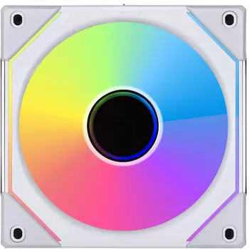 Вентилятор Lian Li UNI Fan IN 120, 120 мм, 2100rpm, 29 дБ, 4-pin PWM, 1шт, белый, ARGB подсветка (G99.12SLIN1W.00)