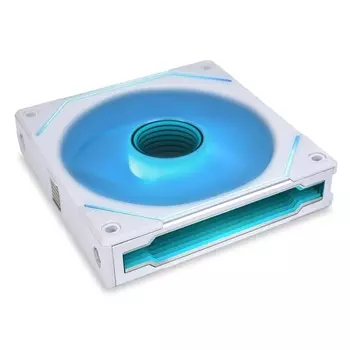 Вентилятор Lian Li UNI Fan SL-INF 120, 120 мм, 2100rpm, 29 дБ, 4-pin PWM, 1шт, белый, ARGB подсветка (G99.12SLIN1W.R0)