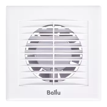 Вентилятор накладной осевой, 10 см, 1.33 м/мин, 12 Вт, 31 дБА, BALLU BAF-EX 100 (НС-1442269)